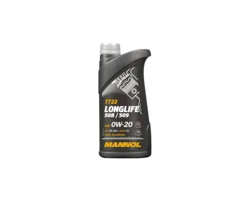 Моторна олива Mannol LONGLIFE 508/509 1л 0W-20 (MN7722-1)