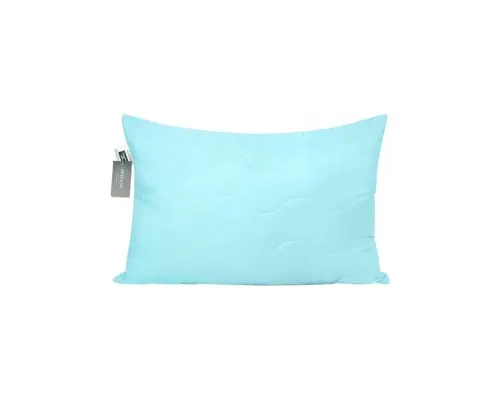 Подушка MirSon антиалергенна з тенсел №1607 Eco Light Blue Середня (2200002647168)