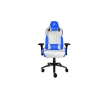 Крісло ігрове 1stPlayer DK2 Blue-White