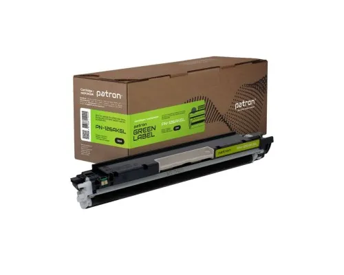 Тонер-картридж Patron HP 126A (CE310A) Green Label, black (PN-126AKGL)