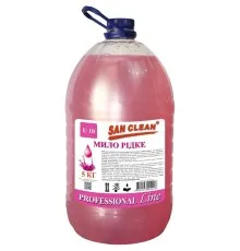 Рідке мило San Clean Рожеве 5 кг (4820003544426)