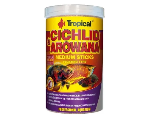 Корм для рыб Tropical Cichlid&Arowana Medium Sticks в палочках 1 л (5900469635261)