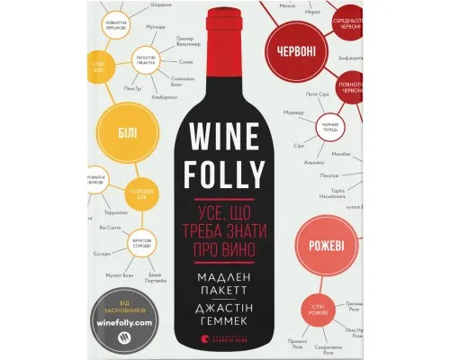 Книга Wine Folly. Усе, що треба знати про вино - Джастін Геммек, Мадлен Пакетт Видавництво Старого Лева (9786176795308)