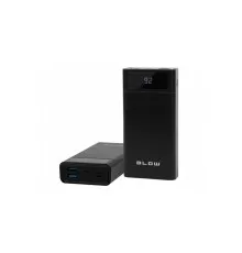 Батарея універсальна Blow 40000mAh, PD/20W, QC/3.0, inp:Micro-USB/USB-C, out:USB-A*2/USB-C, black (PB40AB)