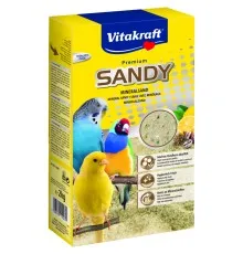 Песок для птиц Vitakraft Sandy с минералами впитывающий 2 кг (4008239110039)