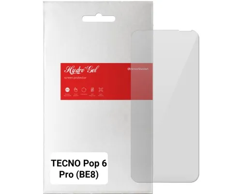 Плівка захисна Armorstandart TECNO Pop 6 Pro (BE8) (ARM64827)