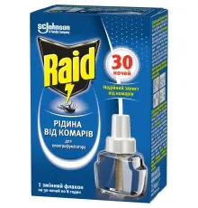Рідина для фумігатора Raid від комарів 30 ночей (5010182991183)