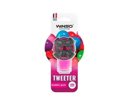 Ароматизатор для автомобіля WINSO Tweeter Bubble Gum 8мл (530840)