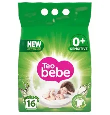 Стиральный порошок Teo bebe Cotton Soft Sensitive Green 2.4 кг (3800024020629)