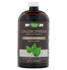 Травы Nature's Way Жидкий Хлорофилл, Liquid Chlorophyll, (не ароматизированный), 473 (NWY-03502)