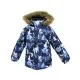 Куртка Huppa MARINEL 17200030 тёмно-синий с принтом 92 (4741468566771)