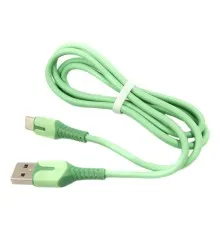 Дата кабель USB 2.0 AM to Type-C 1.0m mint Dengos (PLS-TC-IND-SOFT-MINT)