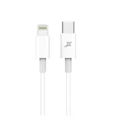 Дата кабель USB-C to Lightning 12W CL-03W White Grand-X (CL-03W)