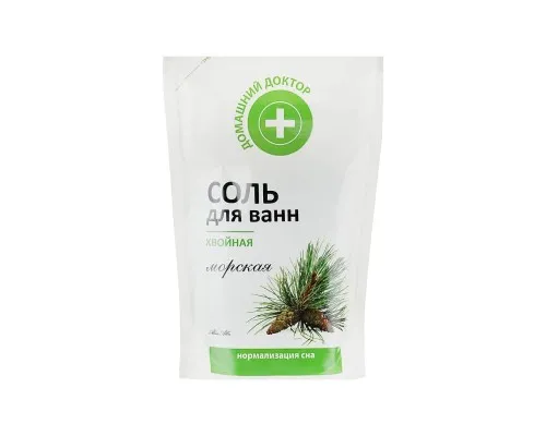 Сіль для ванн Домашній Доктор Хвойна 500 г (4823015923395)