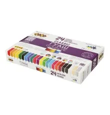 Гуашеві фарби ZiBi KIDS Line -2 гуаш, 24 кольорів х 20 мл (ZB.6614)