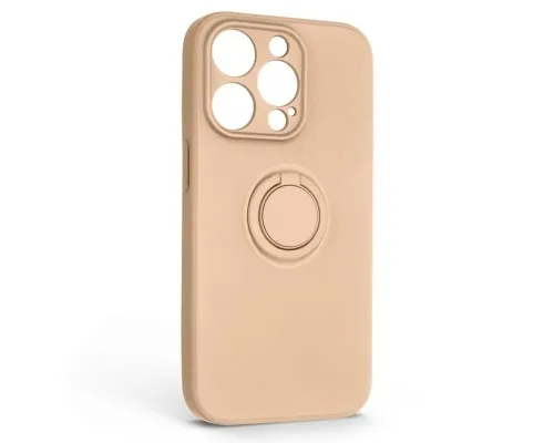 Чохол до мобільного телефона Armorstandart Icon Ring Apple iPhone 14 Pro Pink Sand (ARM68710)