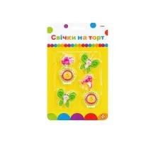 Свічка Maxi Весна 6 шт на торт (MX624030)
