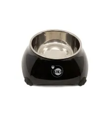 Посуд для котів KIKA Миска 4-PAW М чорна (SDML991032MJ)