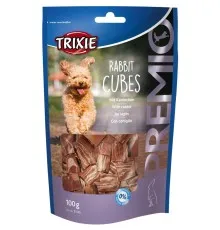 Ласощі для собак Trixie PREMIO Rabbit Cubes 100 г (4011905315454)