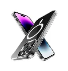 Чохол до мобільного телефона 2E Basic Apple iPhone 15 Transparent MagSafe Cover Clear (2E-IPH-15-OCLS-CL)