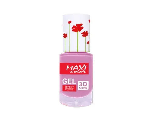Лак для нігтів Maxi Color Gel Effect Hot Summer 06 (4823077504549)