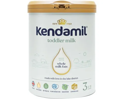 Детская смесь Kendamil Classic молочная №3 с 12 до 36 мес 800 г (77000390)