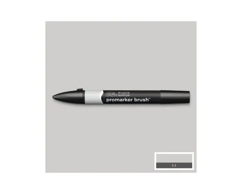 Маркер Winsor&Newton двосторонній Brushmarker, (CG03) Сірий холодний 3 (884955042618)