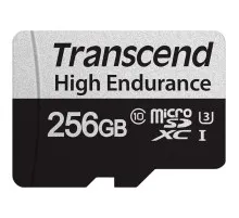 Карта пам'яті Transcend 256GB microSDXC class 10 UHS-I U3 High Endurance (TS256GUSD350V)