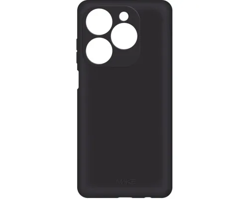 Чохол до мобільного телефона MAKE Infinix Smart 8/8 HD Skin Black (MCS-IS8BK)