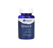 Витаминно-минеральный комплекс Trace Minerals Восстановление и Защита от стресса, Stress-X, 60 таблеток (TMR-00098)