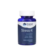Вітамінно-мінеральний комплекс Trace Minerals Восстановление и Защита от стресса, Stress-X, 60 таблеток (TMR-00098)