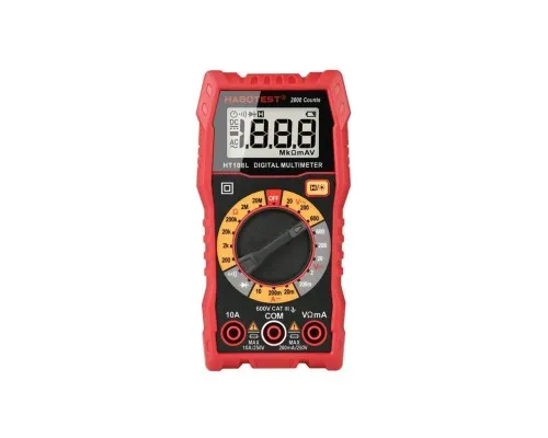Цифровий мультиметр Habotest HT108L DC600V/10A, AC600V (HT108L)