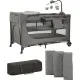 Детский манеж Kinderkraft с пеленатором Joy 2 Dark Grey (5902533925155)