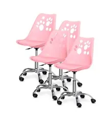 Дитяче крісло Evo-kids Indigo 4 шт Pink (H-232 PN/PN- X4)