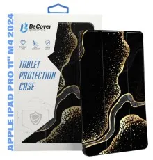 Чехол для планшета BeCover Smart Case Apple iPad Pro 11" M4 2024 Black Abstraction (711630)