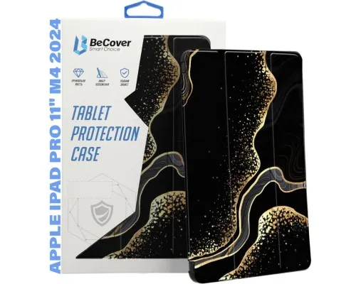 Чохол до планшета BeCover Smart Case Apple iPad Pro 11" M4 2024 Black Abstraction (711630)