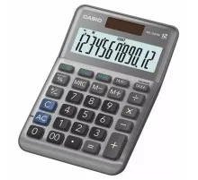 Калькулятор Casio MS-120FM-WA-EP, сірий (CALC-CAS-MS-120FM-WA)
