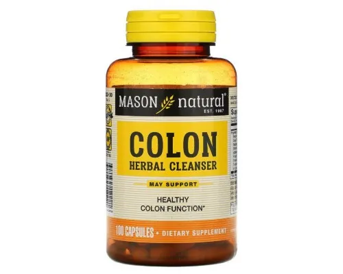 Травы Mason Natural Травяная очищающая смесь для кишечника, Colon Herbal Cleanse (MAV-12221)