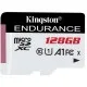 Карта памяті Kingston 128GB microSDXC class 10 UHS-I U1 A1 High Endurance (SDCE/128GB)