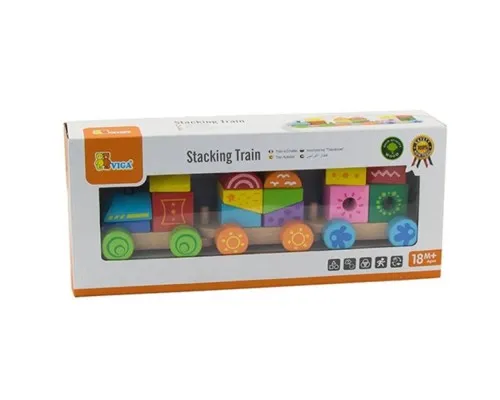 Конструктор Viga Toys Потяг (50534)