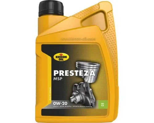 Моторна олива Kroon-Oil Presteza MSP 0W-20 1л (KL 36495)