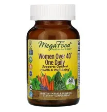 Вітамінно-мінеральний комплекс MegaFood Мультивітаміни для жінок 40+, Women Over 40 One Daily, 60 та (MGF-10266)