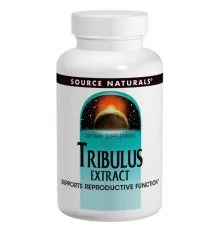 Трави Source Naturals Екстракт трібулус, 750 мг, 60 таблеток (SNS-01461)