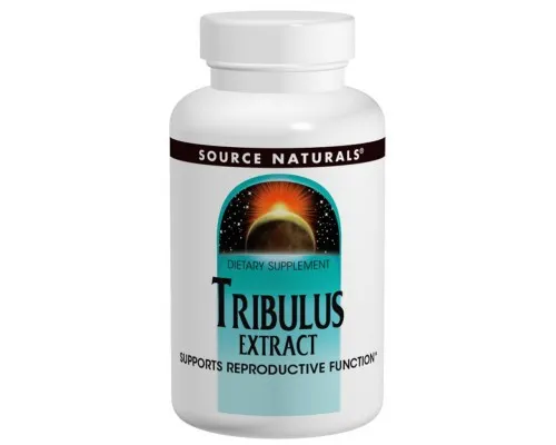 Травы Source Naturals Экстракт Трибулуса, 750 мг, 60 таблеток (SNS-01461)