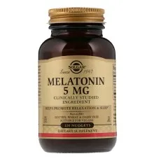 Аминокислота Solgar Мелатонин 5 мг, 120 жевательных таблеток (SOL-01937)