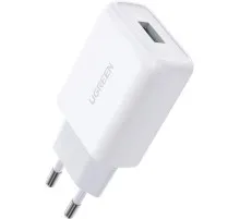 Зарядное устройство Ugreen CD122 18W USB QC 3.0 Charger (White) (10133)