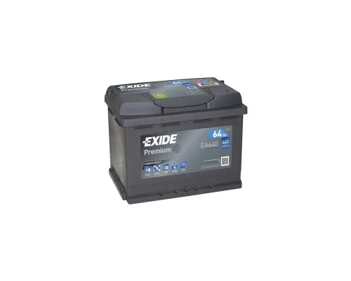 Аккумулятор автомобильный EXIDE PREMIUM 64A (EA640)