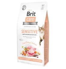 Сухой корм для кошек Brit Care Cat GF Sensitive HDigestion and Delicate Taste 7 кг (8595602540693)