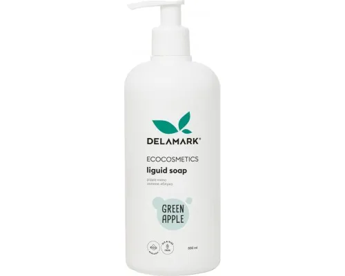 Жидкое мыло DeLaMark Зеленое яблоко 500 мл (4820152330833)