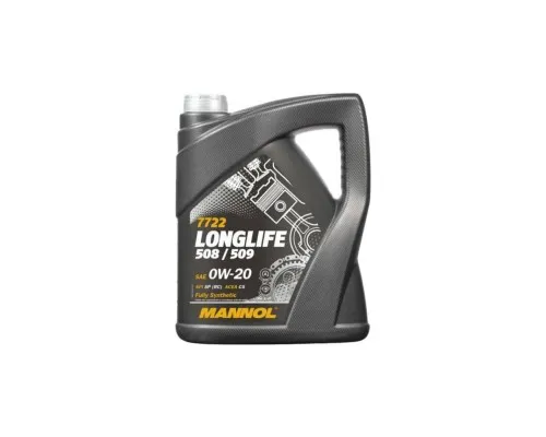 Моторна олива Mannol LONGLIFE 508/509 5л 0W-20 (MN7722-5)